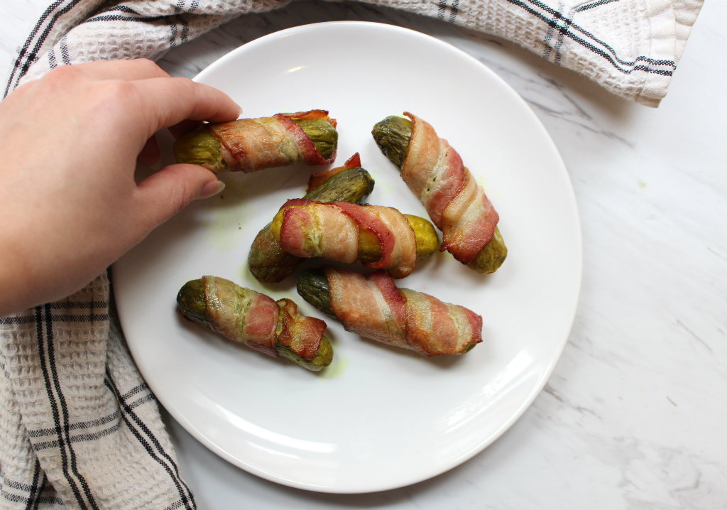 Bacon Wrapped Pickles