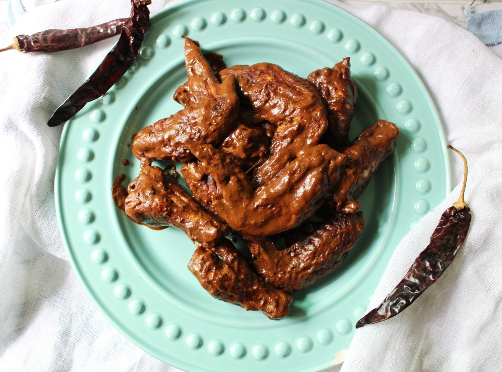 Mole Chicken Wings