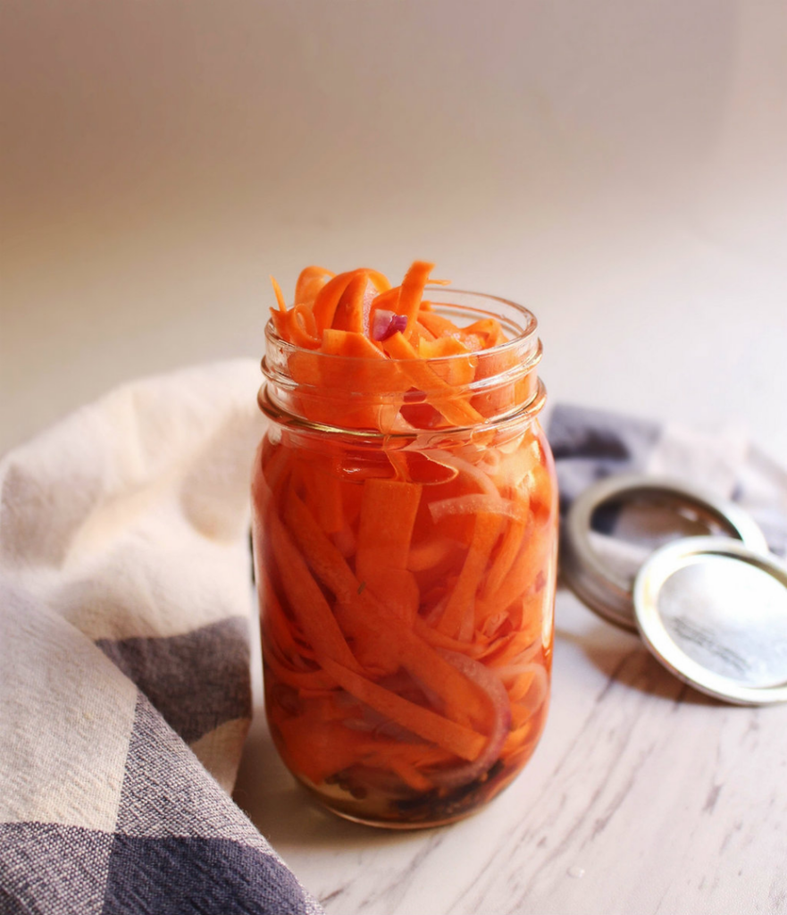 Pickled Carrots And Red Onion