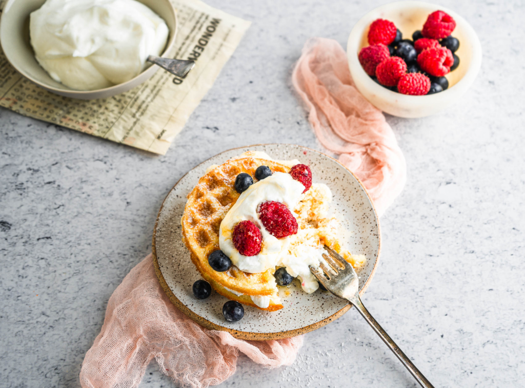 Waffles with Almond Flour