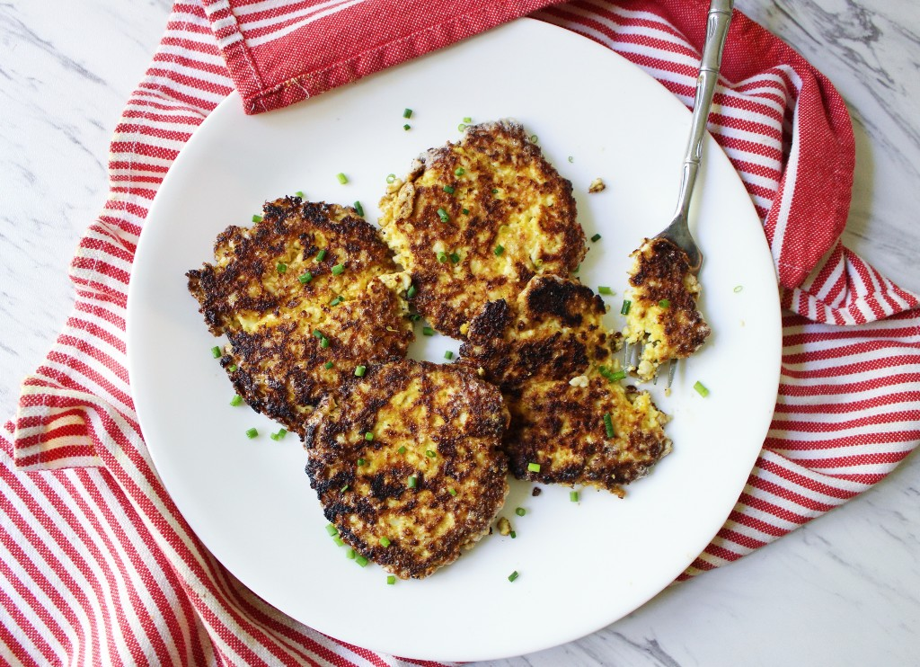 Egg Fast Cheddar Fritters