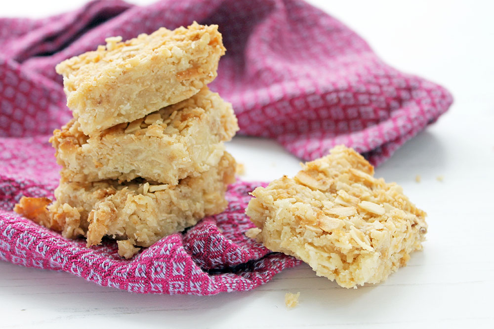 Almond And Coconut Flapjacks