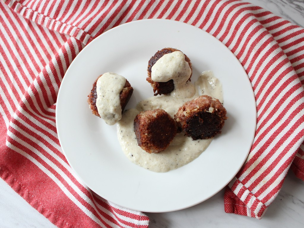 Corned Beef Meatballs and Gravy