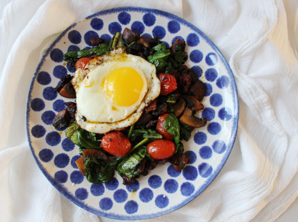 Chorizo Plate w Fried Egg