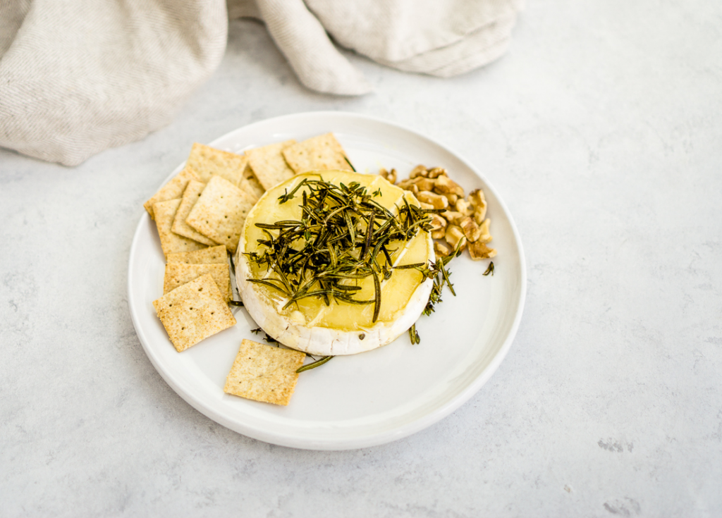 Baked Brie with Herbs
