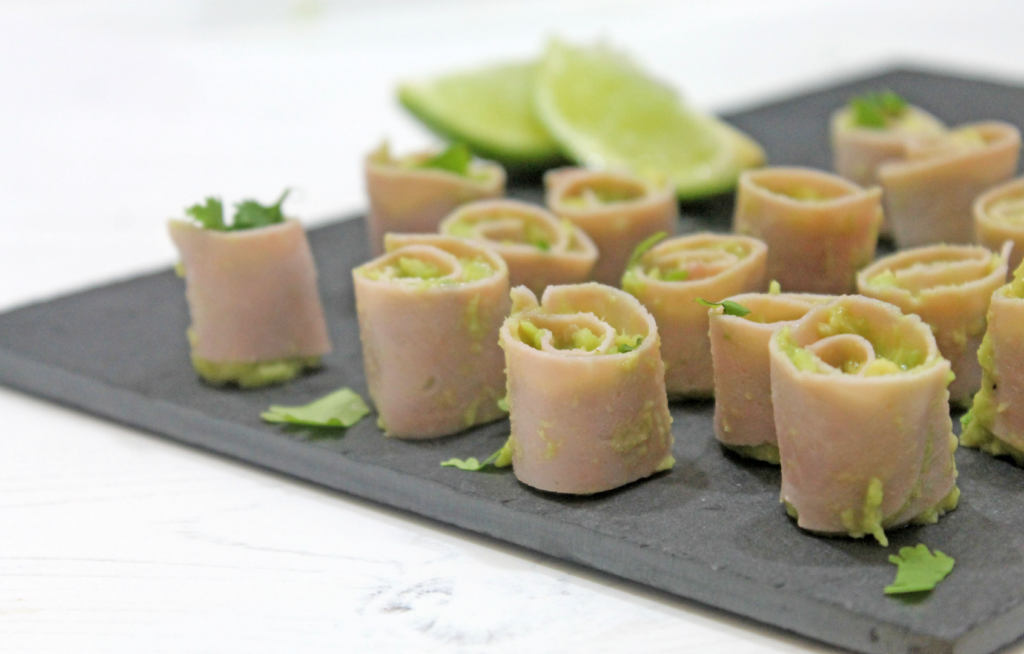 Ham And Avocado Pinwheels