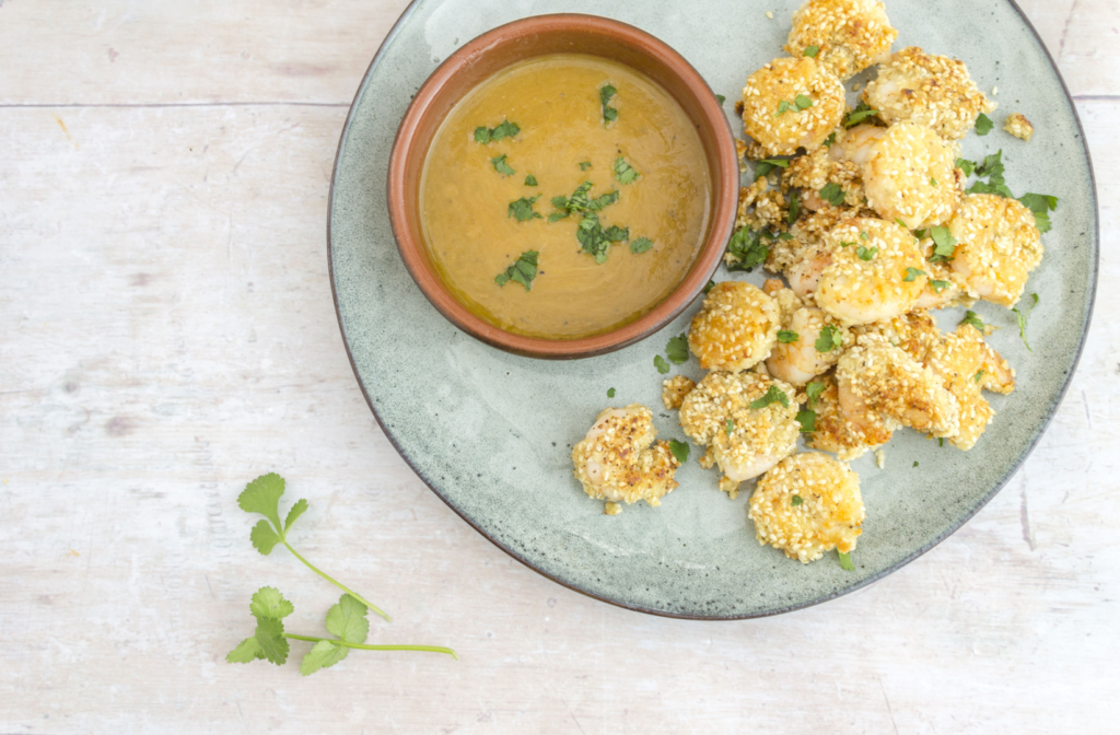 Chinese Sesame Fried Shrimp