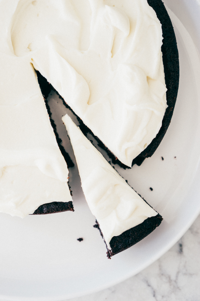 Everyday Chocolate Cake With Cream Cheese Frosting