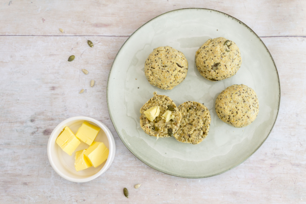 Egg-Free Seeded Bread Rolls