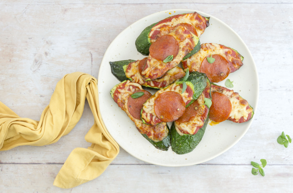 Zucchini Pizza Bites