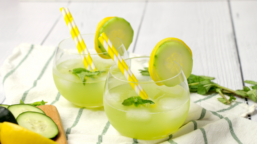Cucumber and Mint Lemonade