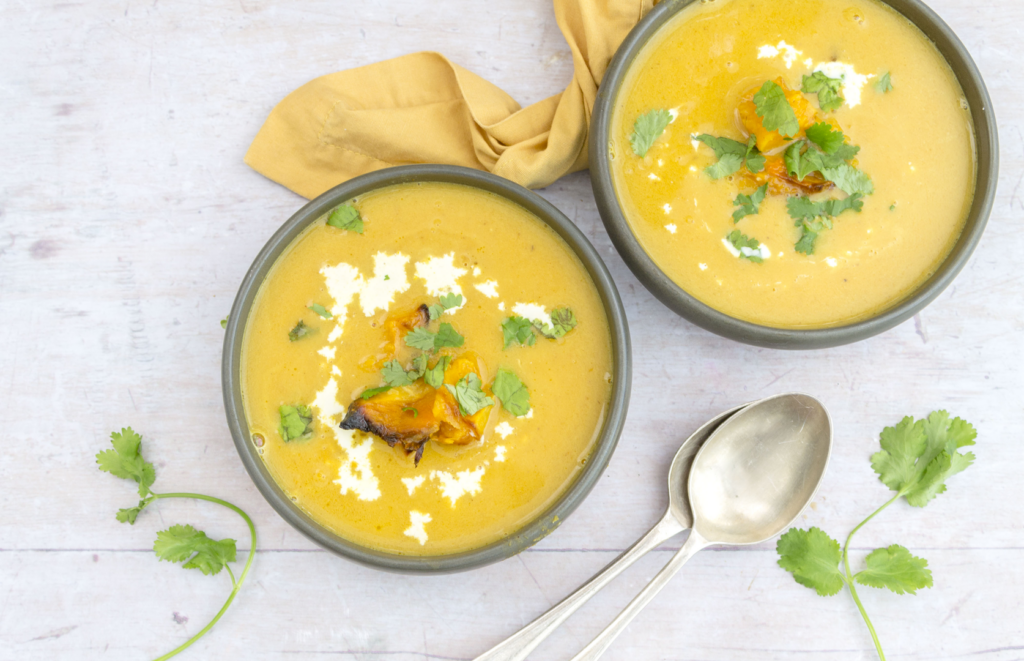 Curried Butternut Squash Soup