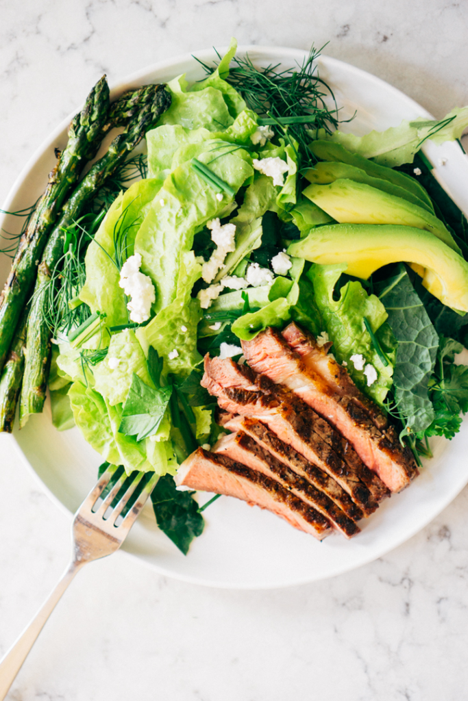 Garden-Fresh Steak Salad