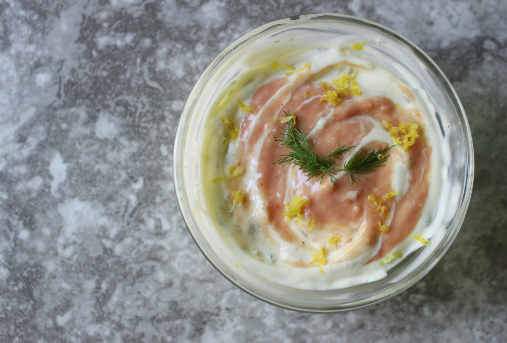 Cocktail Swirl Tartar Sauce