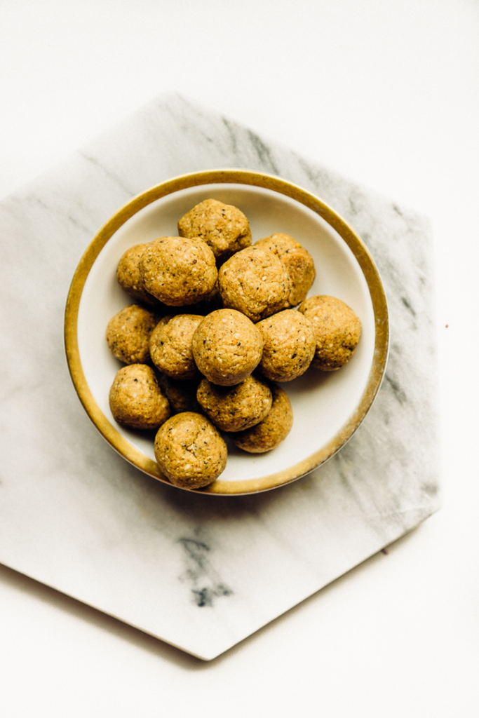 Coconut Chai Balls