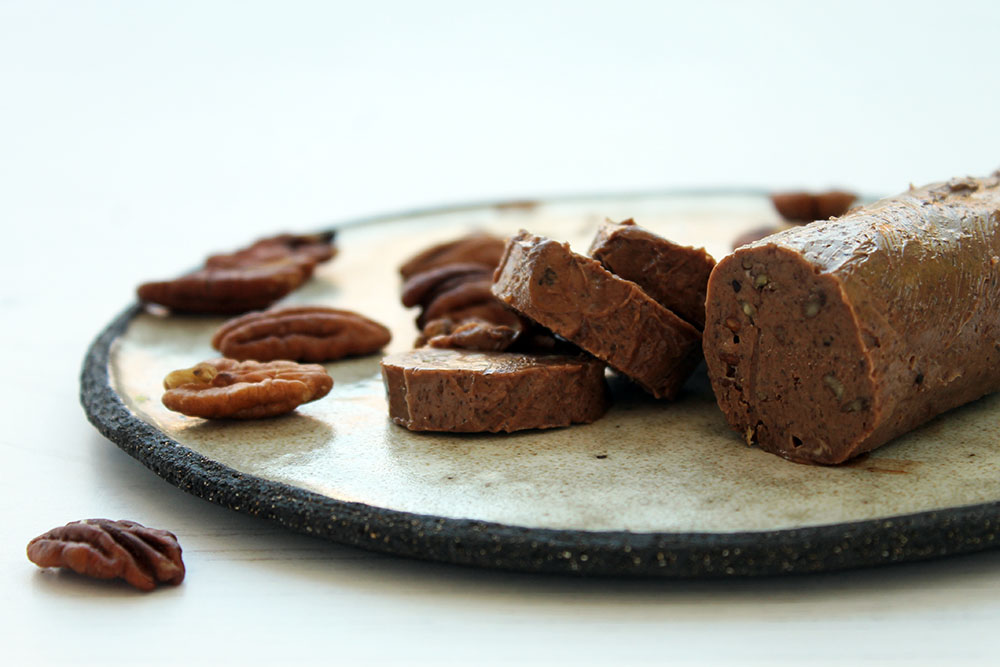 Pecan, Chocolate And Cinnamon Compound Butter