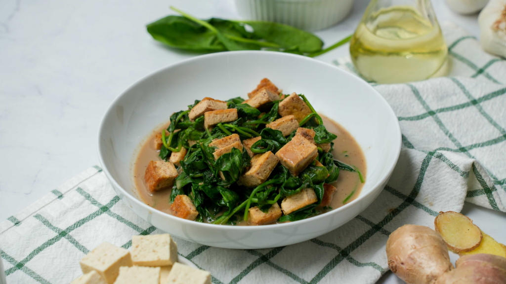 Vegan Saag Paneer