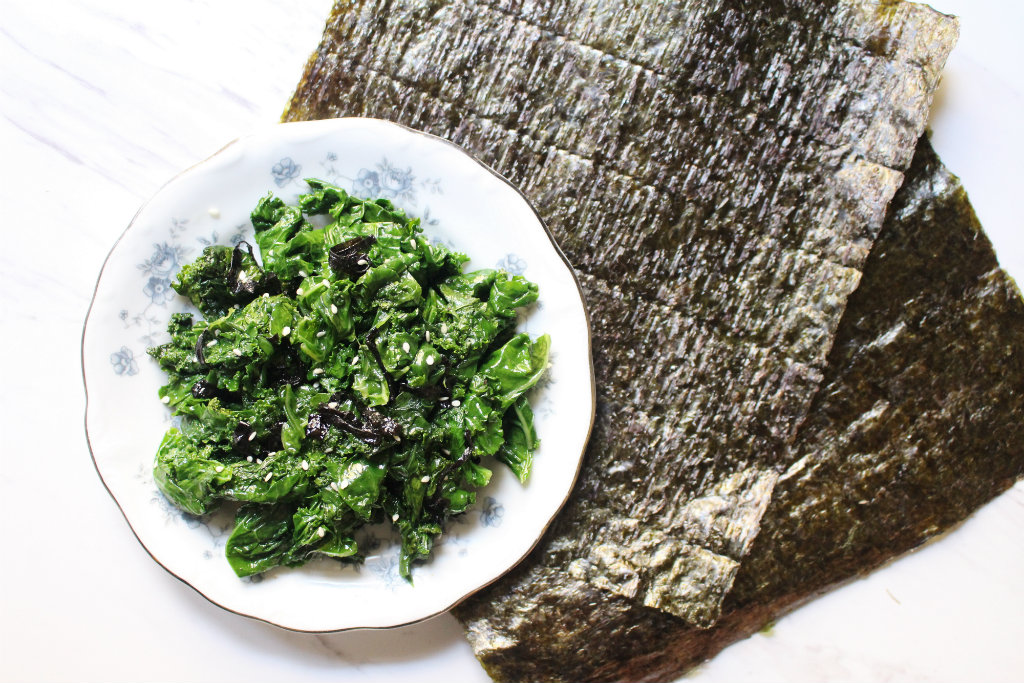 Sesame Kale And Seaweed
