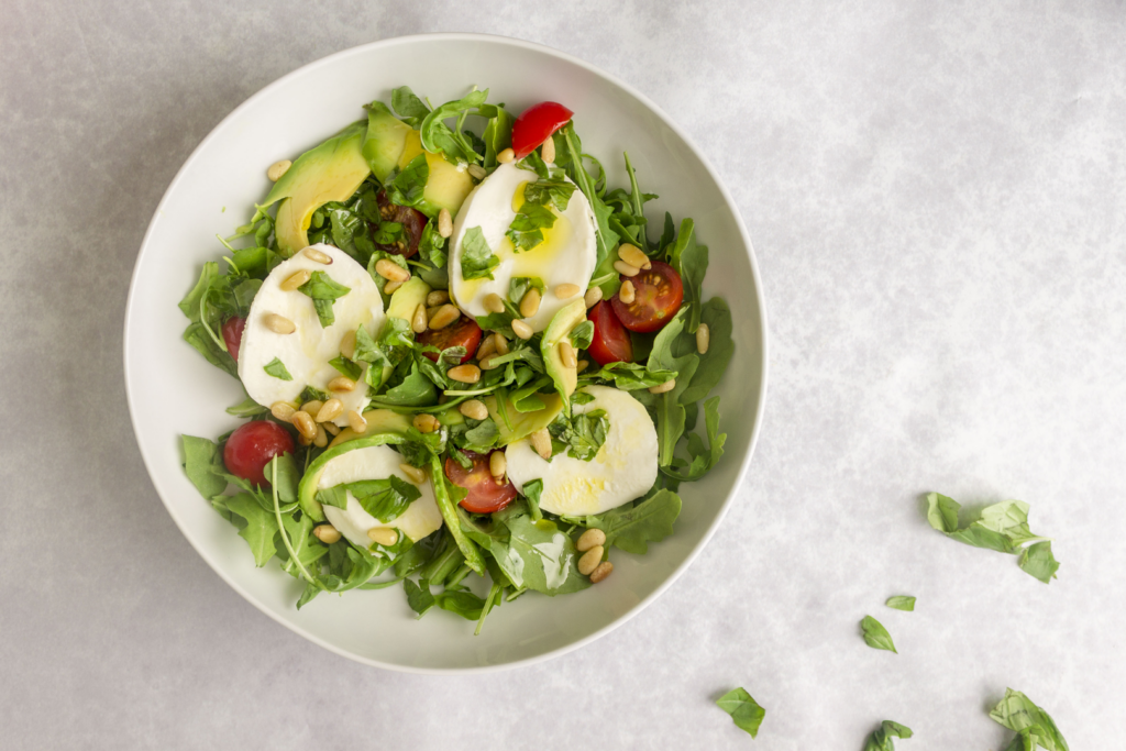 Mozzarella And Avocado Salad