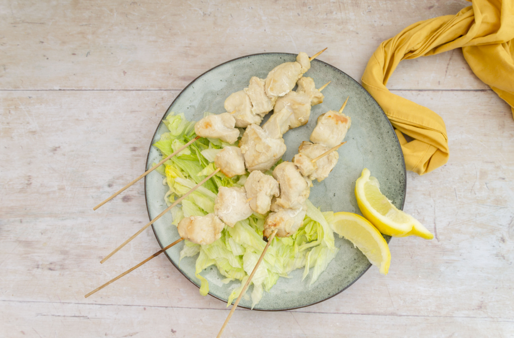 Summer Lemon Chicken Skewers