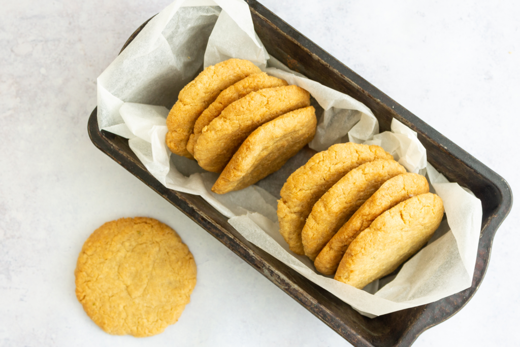 Peanut Butter, Coconut and Lime Cookies