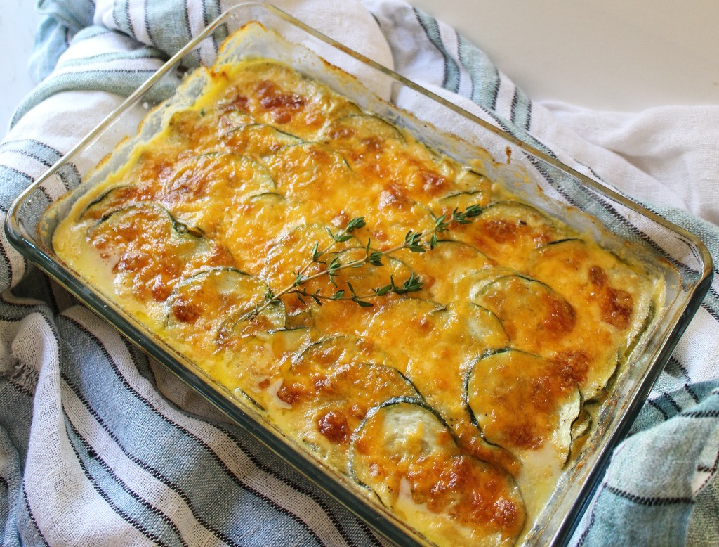 Scalloped Zucchini