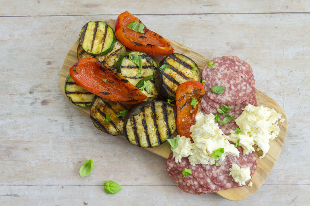 Grilled Vegetable Sharing Board