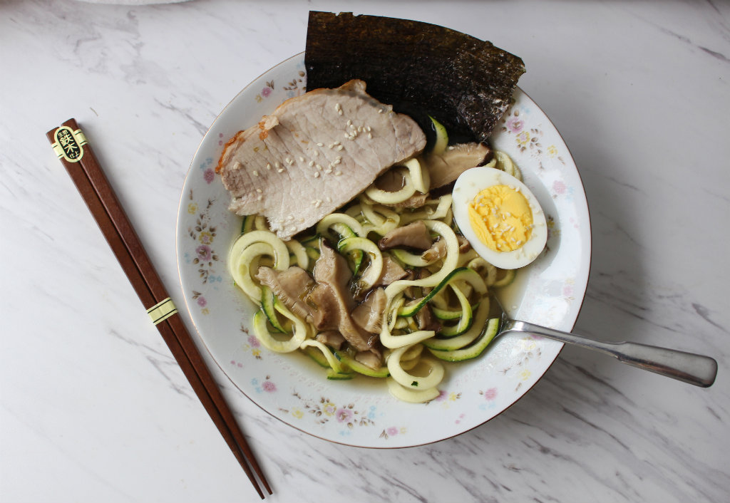 Pork Ramen W/ Zoodles