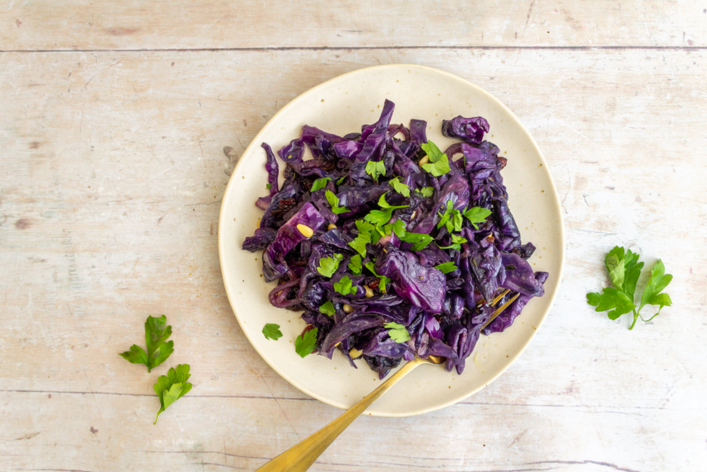 Thanksgiving Vegan Cabbage