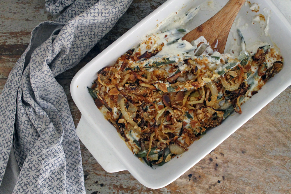 Green Bean And Almond Casserole