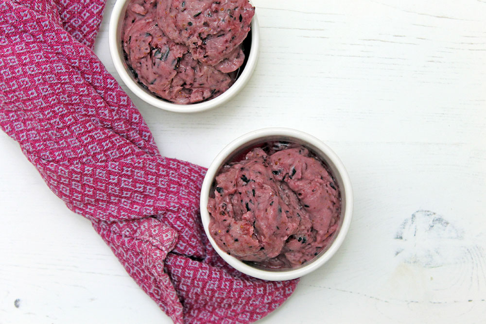 Blueberry Nice Cream