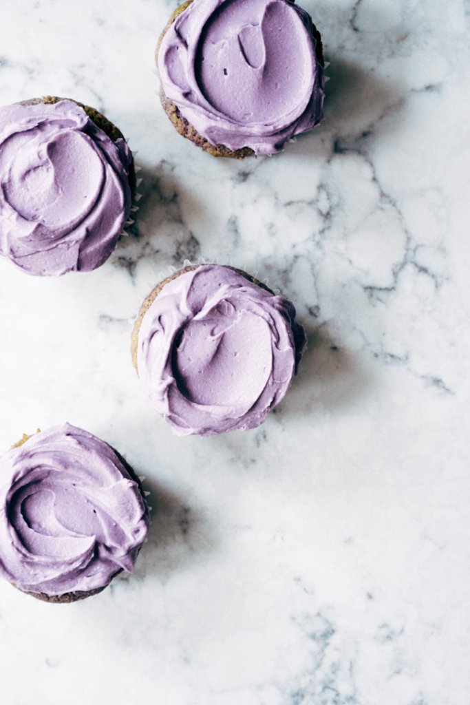 Ube Cupcakes