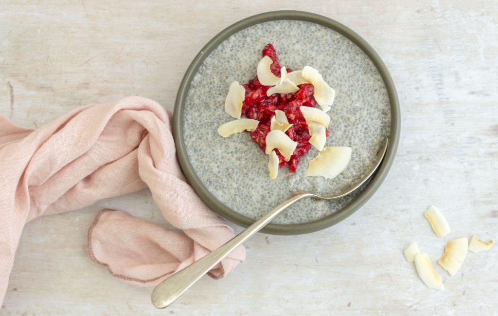 Coconut Chia Pudding Cereal