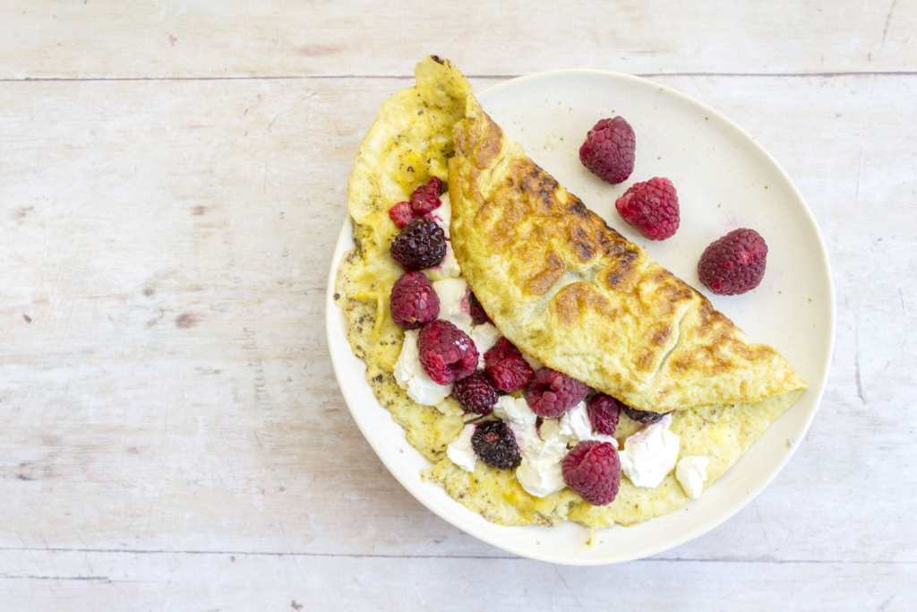 Fruity Breakfast Omelette