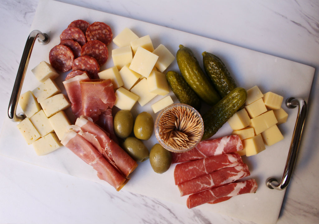 Party Meat And Cheese Board