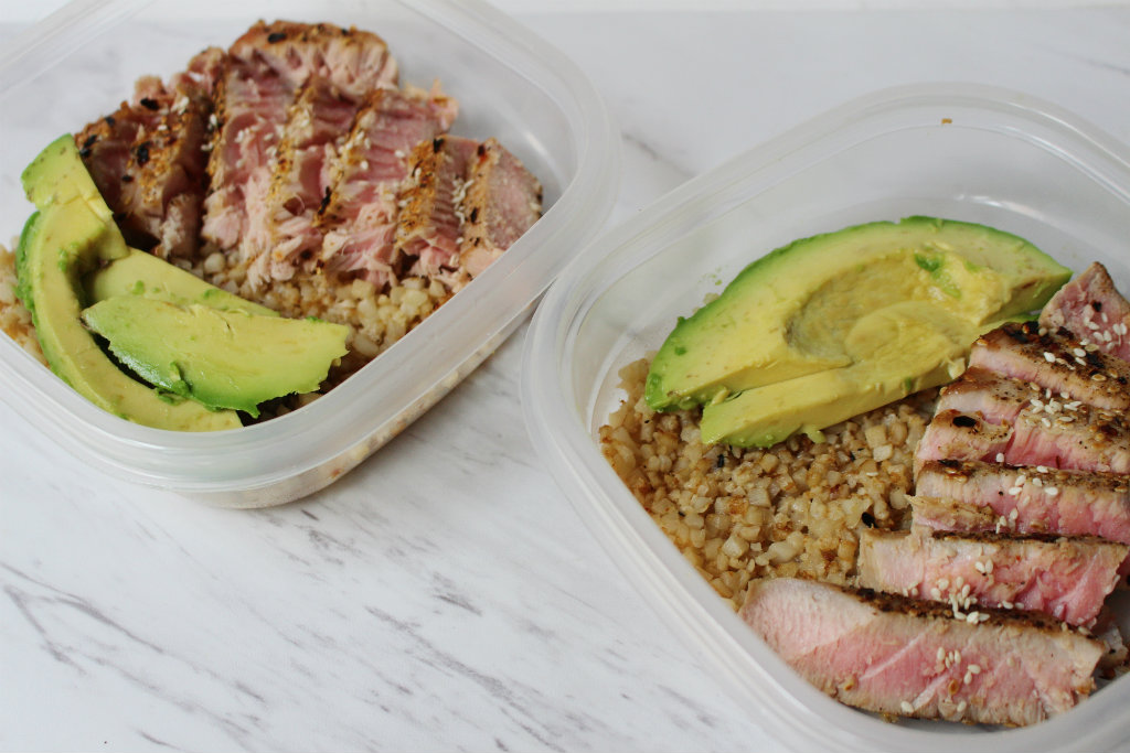 Ahi Tuna Meal Prep