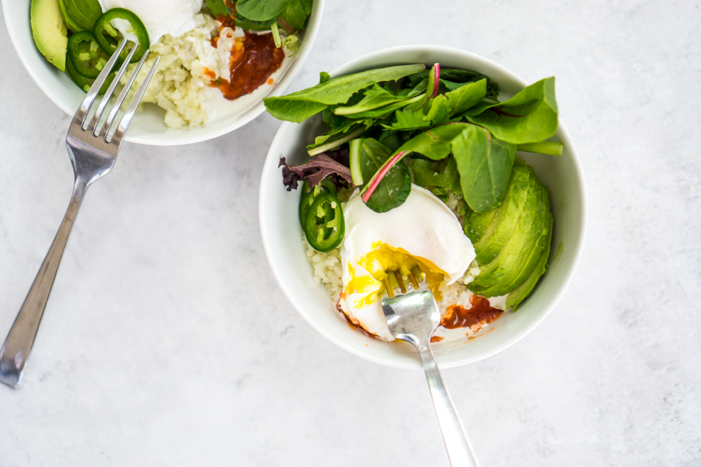 Mexican Poached Egg Breakfast Bowls