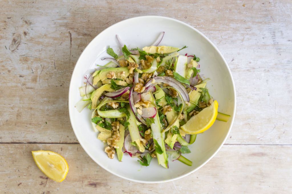 Asparagus and Radish Salad