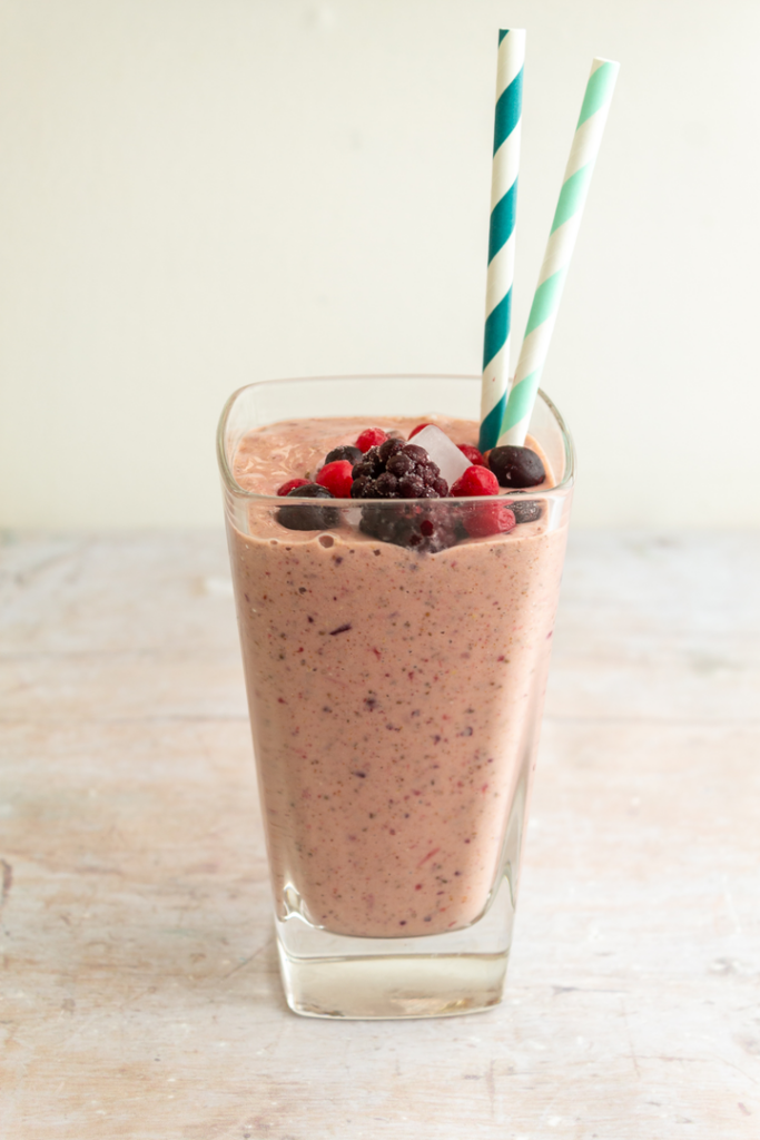 Vegan Frozen Berry Smoothie