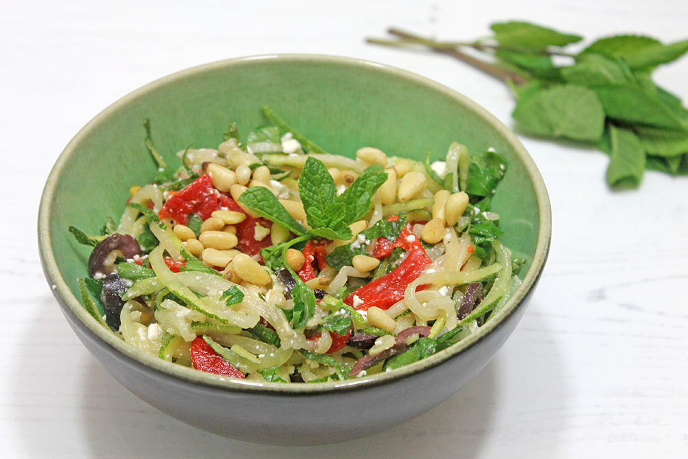 Feta And Olive Pasta Salad