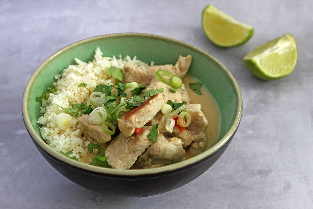 Peanut And Coconut Pork Curry