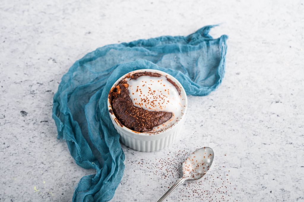 Air Fryer Molten Lava Mug Cake