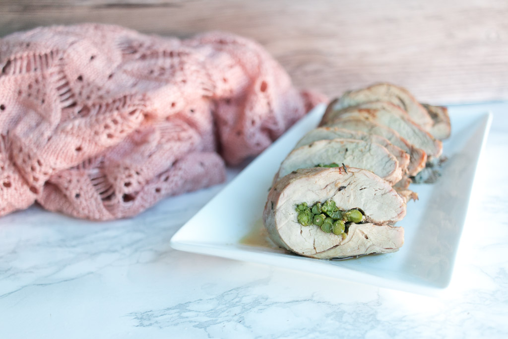 Asparagus Stuffed Pork Tenderloin