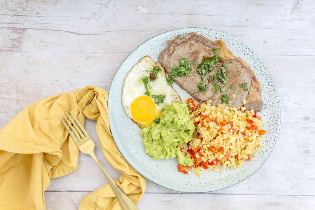 OMAD Chimichurri Steak And Eggs