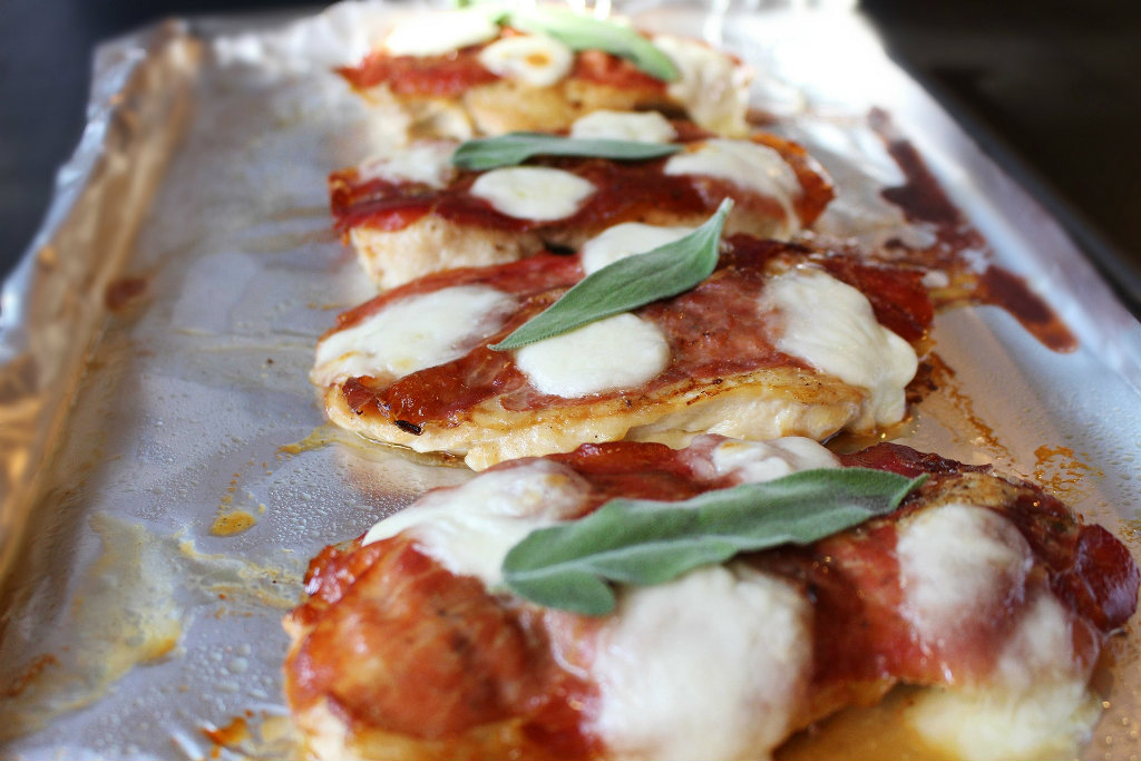 Chicken Saltimbocca