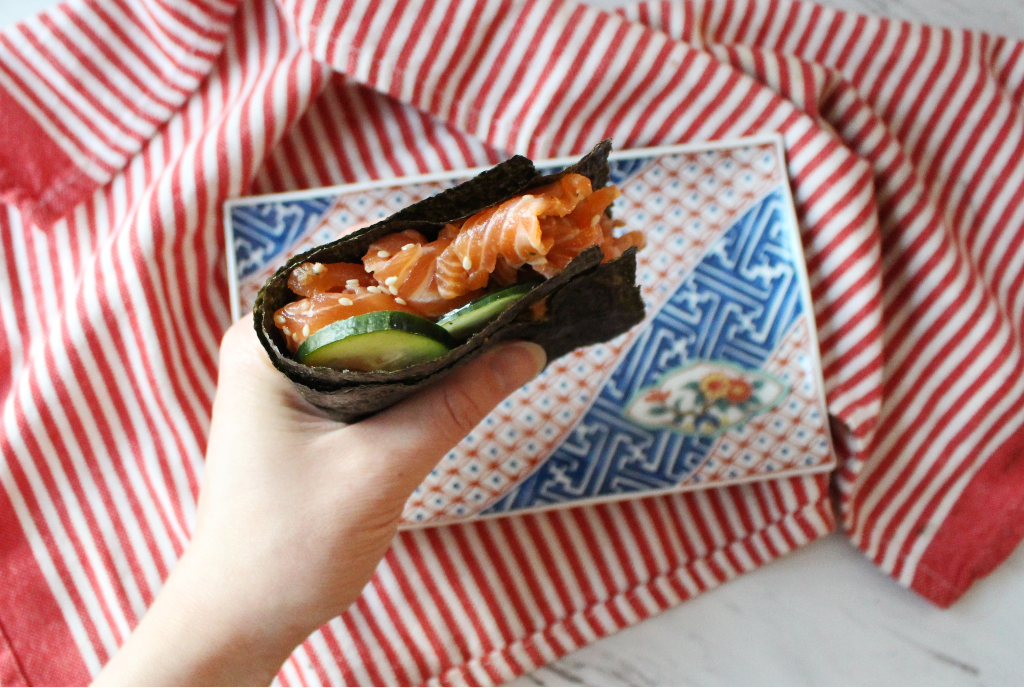 Salmon Nori Crunch Wrap