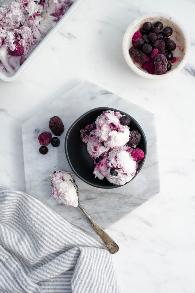 Berry Swirl Ice Cream