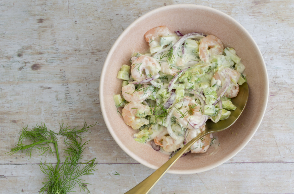 Jumbo Shrimp and Avocado Salad