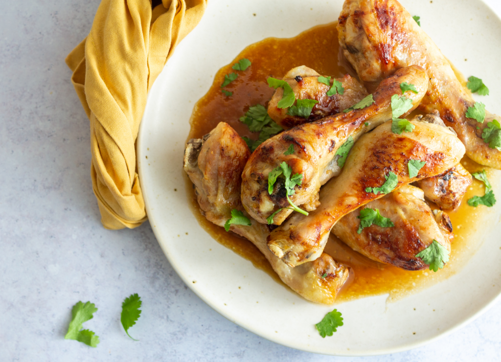 Sweet and Sour Orange Drumsticks