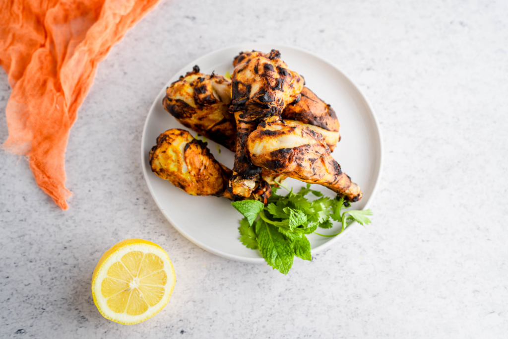 Air Fryer Indian-Style Drumsticks